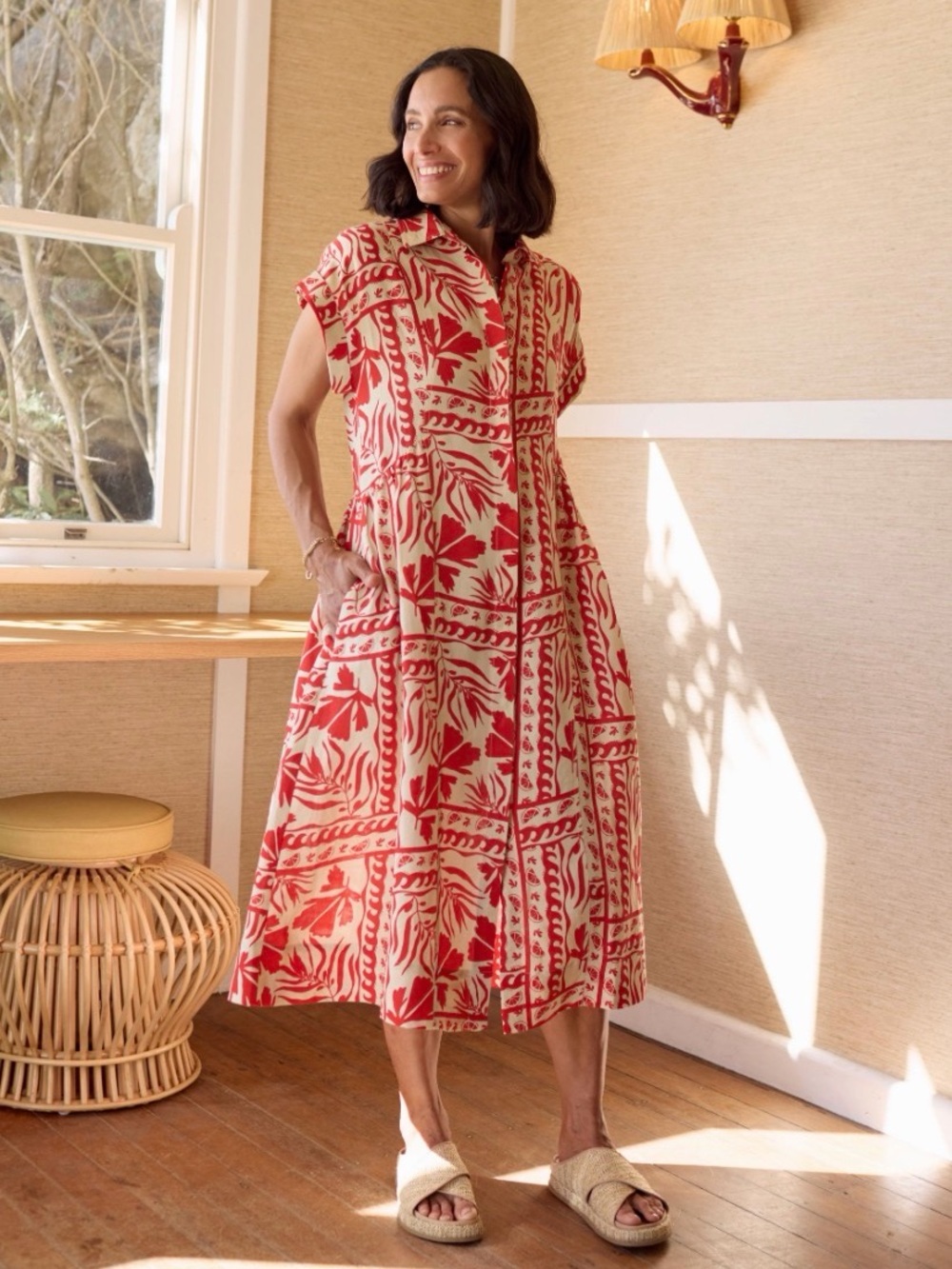 Maye MARGOT SHIRTDRESS - SOLEIL PRINT 2X NWT